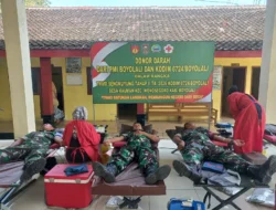 Setetes Darah, Sejuta Harapan: Satgas TMMD Boyolali Gelar Aksi Kemanusiaan di Kauman