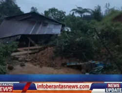 Miris! Rumah Warga di Mamasa Tertimbun Longsor, Kerugian Belum Bisa Ditaksir