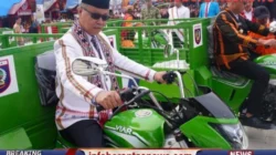 Pemkab Mamasa Terima Bantuan Tujuh Unit Motor Gerobak Sampah dari PLN Nusantara Power dan Bank BPD Sulselbar