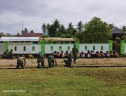 Karya Bakti di Beroangin, TNI, Warga, dan Pelajar Bersatu Bersihkan Lingkungan Sekolah