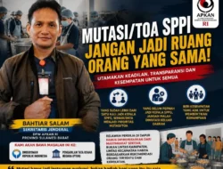 DPW APKAN RI Sulawesi Barat Tantang Kareg SPPI, Mutasi Jangan Jadi Ruang Orang yang Sama*