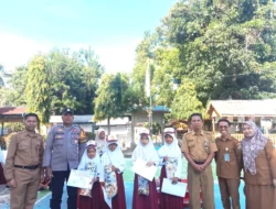 Bhabinkamtibmas Polsek Malunda Jadi Pembina Upacara, Tanamkan Anti-Bullying Sejak Dini di SDN 03 Mosso
