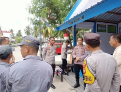 Pos Kamling Palipi Soreang Dinilai, Kasat Binmas Polres Majene Turun Langsung Dampingi Tim Dit Binmas Polda Sulbar