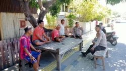 Sambang Kamtibmas, Sat Binmas Polres Majene Pererat Silaturahmi dan Kemitraan Kamtibmas Bersama Warga Tanjung Batu