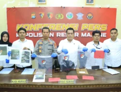 Lewat Konferensi Pers, Polres Majene Beberkan Motif Pembunuhan Lansia di Majene, Berawal dari Perselisihan Utang