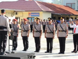 Kapolres Majene Pimpin Sertijab Sejumlah Pejabat Utamanya, Beberapa Jabatan Strategis Berganti
