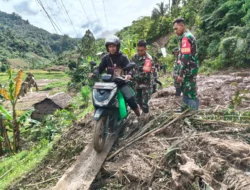 TNI Bersama BPBD dan Polri Terus Buka Akses Pascalongsor di Matangnga