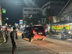 Patroli Malam Samapta Polres Majene Sisir Jalan Kota, Premanisme dan Kejahatan Jalanan Jadi Sasaran