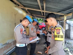 Propam Polres Majene Gelar Gaktiblin di Polsubsektor Tubo Sendana, Tekankan Profesionalitas Personel