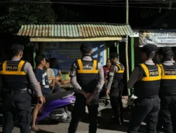 Patroli Malam Sat Samapta Polres Majene, Hadirkan Rasa Aman di Tengah Aktivitas Warga di Malam Hari