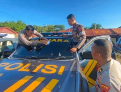 Tingkatkan Respons Pelayanan, Polres Majene Gencar Promosikan Call Center 110 Lewat Kendaraan Dinas
