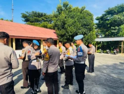 Propam Polres Majene Gelar Gaktiblin di Polsek Banggae, Tekankan Profesionalitas dan Pelayanan Maksimal