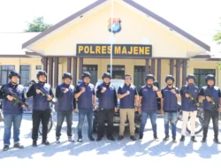 Polres Majene Launching Tim URC, Perkuat Respons Cepat Tangani Kejahatan Jalanan