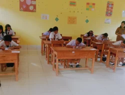 Hari Kedua Ujian Akhir Sekolah di SDN 003 Tandiallo Berlangsung Tertib, Lancar, dan Penuh Semangat