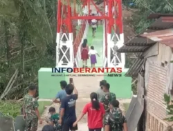 Jembatan Gantung Garuda Rampung, Mobilitas dan Pendidikan Warga Tadisi Kian Lancar