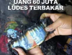 Api Melahap Rumah di Matakali, Diduga Uang Puluhan Juta Tak Sempat Didiselamatkan. 