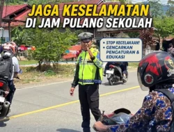 Jaga keselamatan Berkendara di Jam Pulang Sekolah, Ditlantas Polda Sulbar Gencarkan Pengaturan dan Edukasi