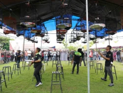 Ratusan Peserta Padati Adu Suara Merdu Burung, Kicau Mania Semarakkan HUT Bhayangkara ke-80 di Polda Sulbar