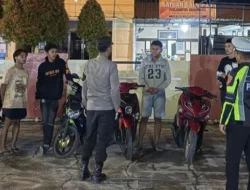 Respon Laporan Warga Melalui Call Center 110, Polresta Mamuju Amankan Aksi Pelaku Balap Liar