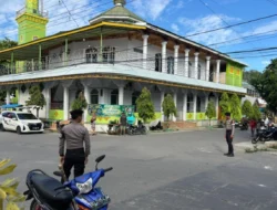 Patroli Samapta Polres Majene Sasar Jalan Protokol dan Pasar Sentral, Persempit Ruang Gerak Pelaku Kejahatan dan Premanisme