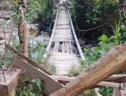 Jembatan Penghubung Empat Desa di kecamatan Pana Memprihatinkan, Keselamatan Warga di Ujung Tanduk