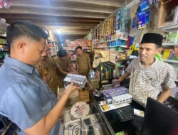 Cegah Peredaran Rokok Ilegal, Polres Majene dan Dinas terkait Lakukan Pengawasan di Toko dan Kios