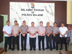 Perkuat Transparansi Informasi Hukum, Divkum Polri Gelar Asistensi di Polres Majene