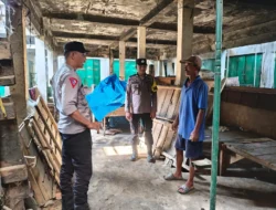 Personel Polsek Urban Wonomulyo Datangi TKP Dugaan Curanmor Di Kompleks Pasar Ikan Wonomulyo Polman