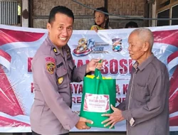 Sambut Hari Bhayangkara ke-80, Polres Majene Salurkan Bantuan Sosial untuk Kaum Dhuafa di Kelurahan Baurung