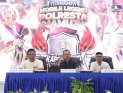 Kapolresta Mamuju Buka Turnamen E-Sport Kapolri Cup, Gen Z Antusias Bertanding