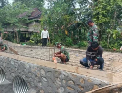 Progres 80 Persen, Jembatan Perintis Garuda di Desa Kunyi Segera Hubungkan Akses Warga