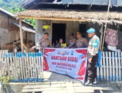 Polsek Pamboang Salurkan Bantuan Sosial dan Mushaf Al-Qur’an, Wujud Kepedulian Sambut Hari Bhayangkara ke-80