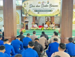 Dzikir dan Doa Bersama Warnai Peringatan Hari Bhayangkara ke-80 di Polda Sulbar