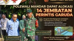 Dandim: Polewali Mandar Dapat Alokasi 14 Jembatan Perintis Garuda