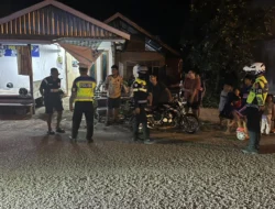 Prioritaskan Keamanan dan Keselamatan Malam Hari, Ditlantas Polda Sulbar Masifkan Patroli di Titik Rawan