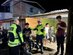 Jaga Malam Panjang yang Aman dan Selamat, Polantas Polda Sulbar Gencarkan Patroli dan Himbauan