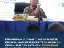 Kumpulkan Jajaran di Jatim, Menteri Nusron: Masuki Periode Transformasi Organisasi dan Layanan, Tempatkan Rakyat sebagai Raja yang Harus Dilayani