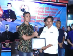Kapolres Majene Terima Penghargaan Mitra Pers di HUT Perdana IJS, Perkuat Sinergi Wujudkan Informasi Berintegritas