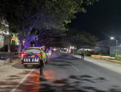 Patroli Blue Light Satlantas Polres Majene Antisipasi Balap Liar dan Kriminalitas Jalanan