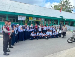 Patroli Bersepeda Polres Majene Hadirkan Rasa Aman, Sambangi Sekolah dan Warga untuk Perkuat Kamtibmas