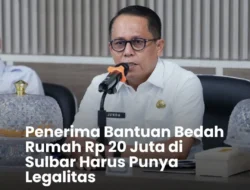 Pemprov Sulbar Tegaskan Legalitas Lahan Jadi Syarat Utama Penerima BSPS