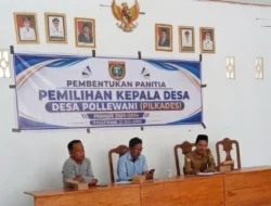 BPD Desa Pollewani Resmi Bentuk Panitia Pilkades Periode 2026–2034, Wujudkan Demokrasi Desa yang Jujur, Transparan, dan Berkualitas