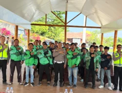 Gandeng Komunitas Ojol dan Opang, Ditlantas Polda Sulbar Cetak Pelopor Keselamatan Jalan Raya