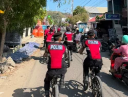 Polres Majene Intensifkan Patroli Bersepeda ke Sekolah, Cegah Kenakalan Remaja dan Perkuat Edukasi Kamtibmas