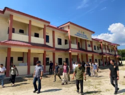 Kapolda Sulbar Cek Progres Rusun Polres Mamasa