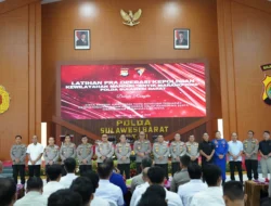 Buka Latpra Operasi Antik Marano, Kapolda Sulbar: Tindak Tegas Peredaran Narkoba, Utamakan Perlindungan dan Rehabilitasi Anak