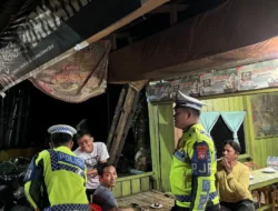 Patroli Malam Polantas Polda Sulbar: Hadir Menjaga, Menyapa, dan Menebar Pesan Keselamatan