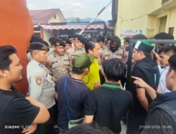 Polda Sulbar Kawal Penyampaian Aspirasi secara Humanis, Situasi Kota Mamuju Tetap Aman dan Kondusif