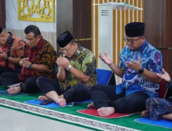 Kekuatan Doa, Polda Sulbar Bersama Santri dan Anak Yatim Mohon Keselamatan dari Ancaman Karhutlah