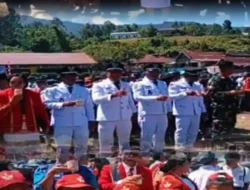 Perayaan HUT ke-81 RI di Kecamatan Nosu Turut Semarakkan Pemecahan Rekor MURI Minum Kopi Serentak dengan Cangkir Bambu